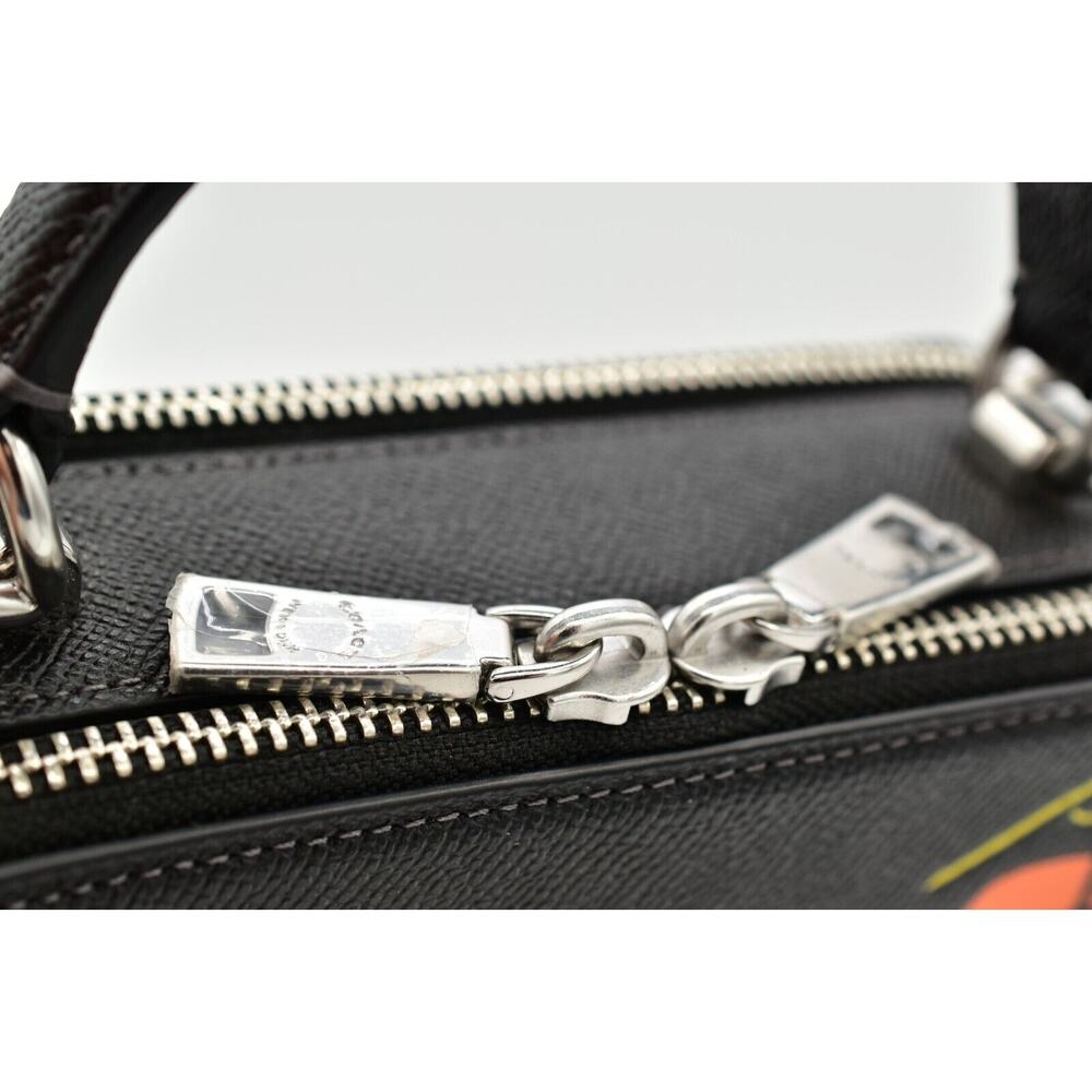 COACH Box Crossbody With Halloween Haunted House CM772 Black Multi MISSING STRAP - Picture 10 of 16